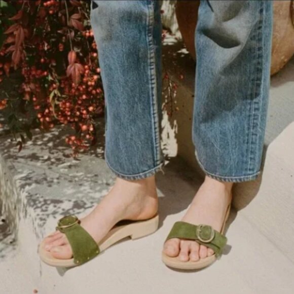 Doen Shoes - Dôen Mercata Sandals in Olive